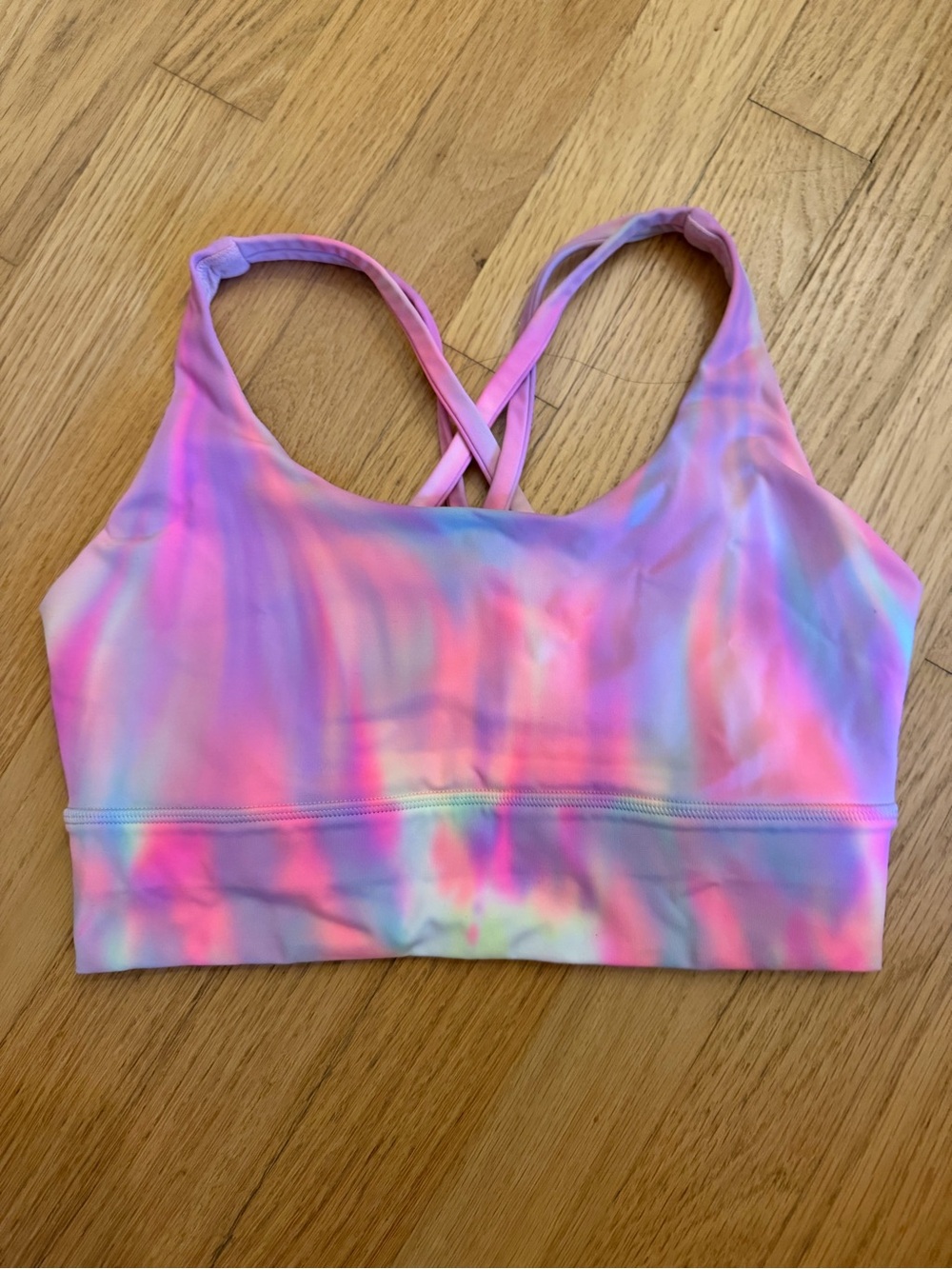 Women’s Lululemon Psychedelic bra with Cross-Back Straps - size 6 - Picture 2 of 5